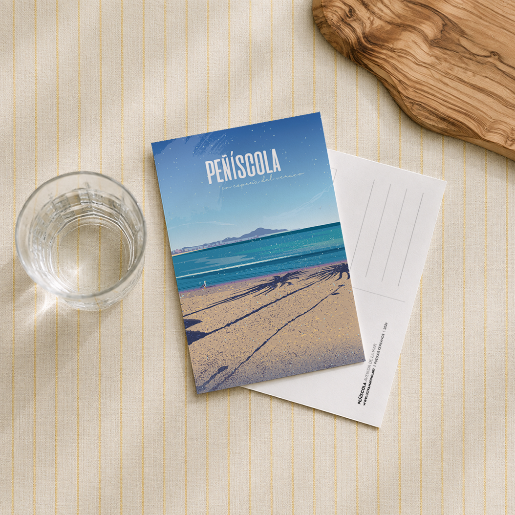 Postal | Peñíscola | Avenida de la Mar