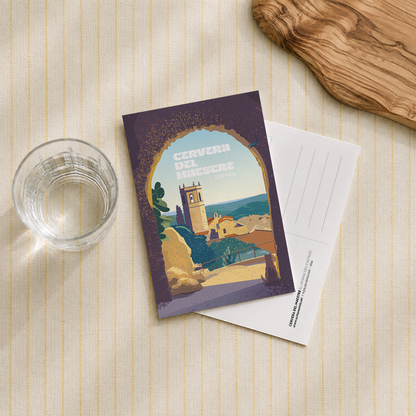 Postal | Cervera del Maestre | El umbral del Castillo